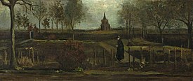 The stolen painting The Parsonage Garden at Nuenen