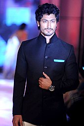 Actor Vidyut Jammwal is a regular practitioner and an endorser of the martial art. Vidyut Jamwal walks for Manish Malhotra & Shaina NC's show for CPAA 22.jpg