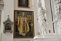 पोप जॉन पॉल द्वितीय द्वारा विलनियस में चित्रित करते हुए की पेंटिंग