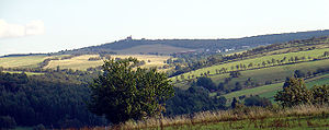 Vista del Mückenberg desde el norte