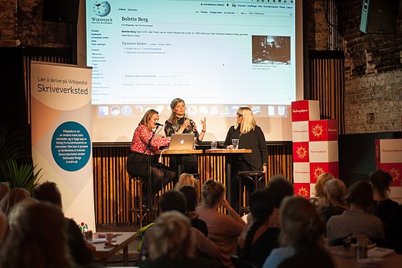 Wikimedia Norge session during the Researches Days in Oslo