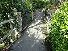 The musical bridge in the chine valley. Waxadftrghtuj.jpg