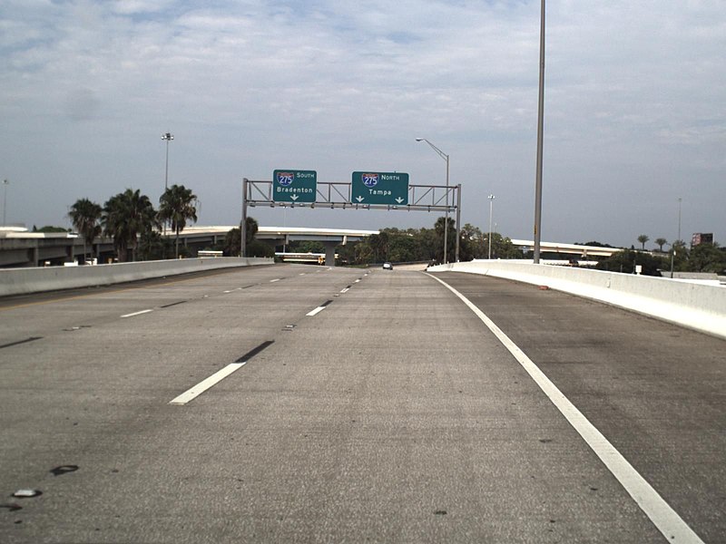 File:Western terminus of Interstate 375 (Florida).jpg