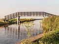 Westpolderbrêge. Een nieuwe brug over Broeresleat, gerealiseerd in 2020.