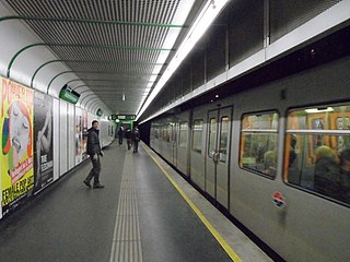 <span class="mw-page-title-main">Kettenbrückengasse station</span> Vienna U-Bahn station