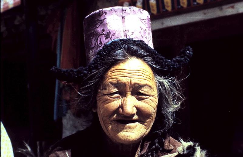 File:Woman of Ladakh.jpg