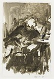 Woman with a Book, 1990 (the Phillips Collection)