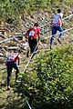 Michal Smola, Matthias Merz and Scott Fraser at World Orienteering Championships 2010 in Trondheim, Norway