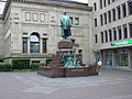 (1) Otto von Bismarck Statue with Clio, Geschwister-Scholl-Platz, Wuppertal-Barmen, 1900