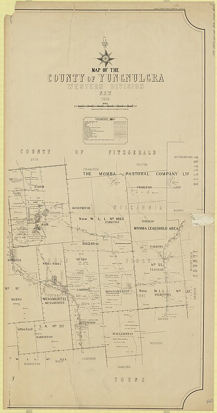Parish map, 1914 Yungnulgra County parish map 1914.jpg