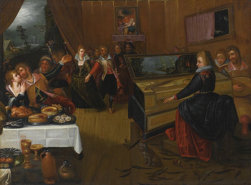 File:'A Banquet Scene, An Allegory on Love and Lust' by Hieronymus Francken I.jpg