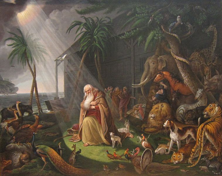 File:'Noah and His Ark' by Charles Willson Peale, 1819.JPG