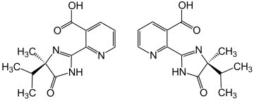 (RS)-Imazapyr Formula V.1.svg