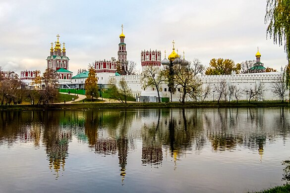 806. Ансамбль Новодевичьего монастыря, Хамовники, Центральный округ Автор — Никонико962