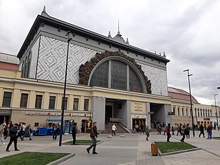 Москва. Здание Киевского вокзала
