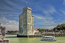 O antigo porto de La Rochelle