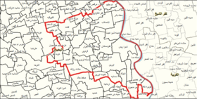 خريطة مركز شبراخيت