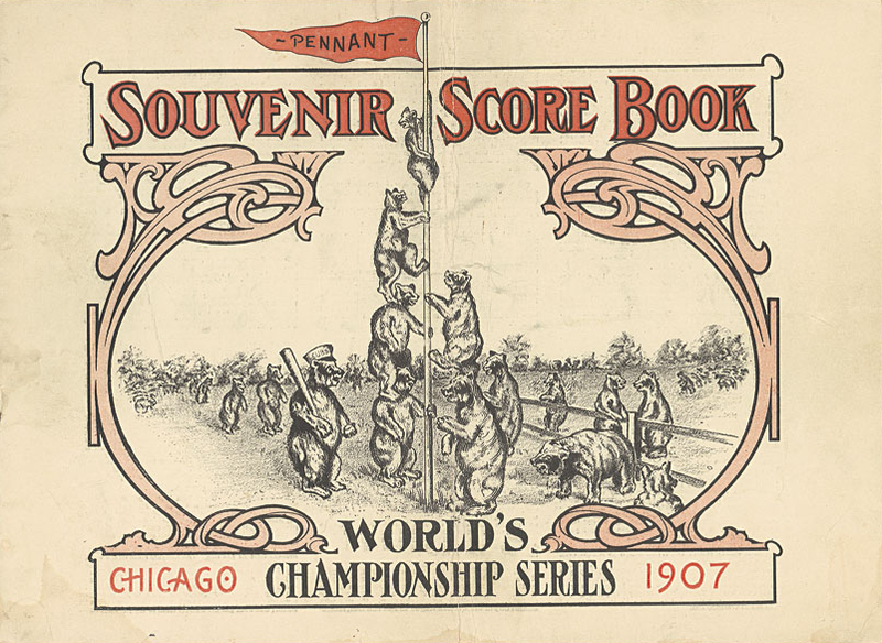 Chicago Cubs win World Series 1907 Tinker-to-Evers-to-Chance Tribute