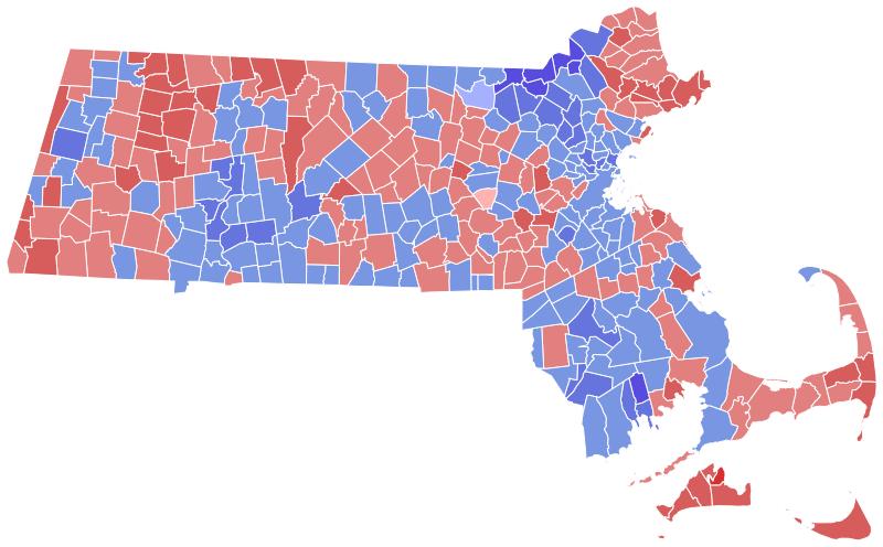 File:1978 United States Senate Election in Massachusetts by Town.svg