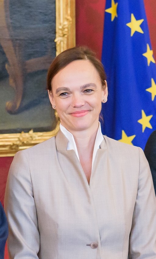 2016 Sonja Hammerschmid Angelobung Minister 180516-40 (26485209414) (cropped)