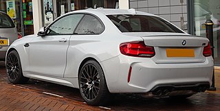 2019 BMW M2 Competition Automatic 3.0 Rear