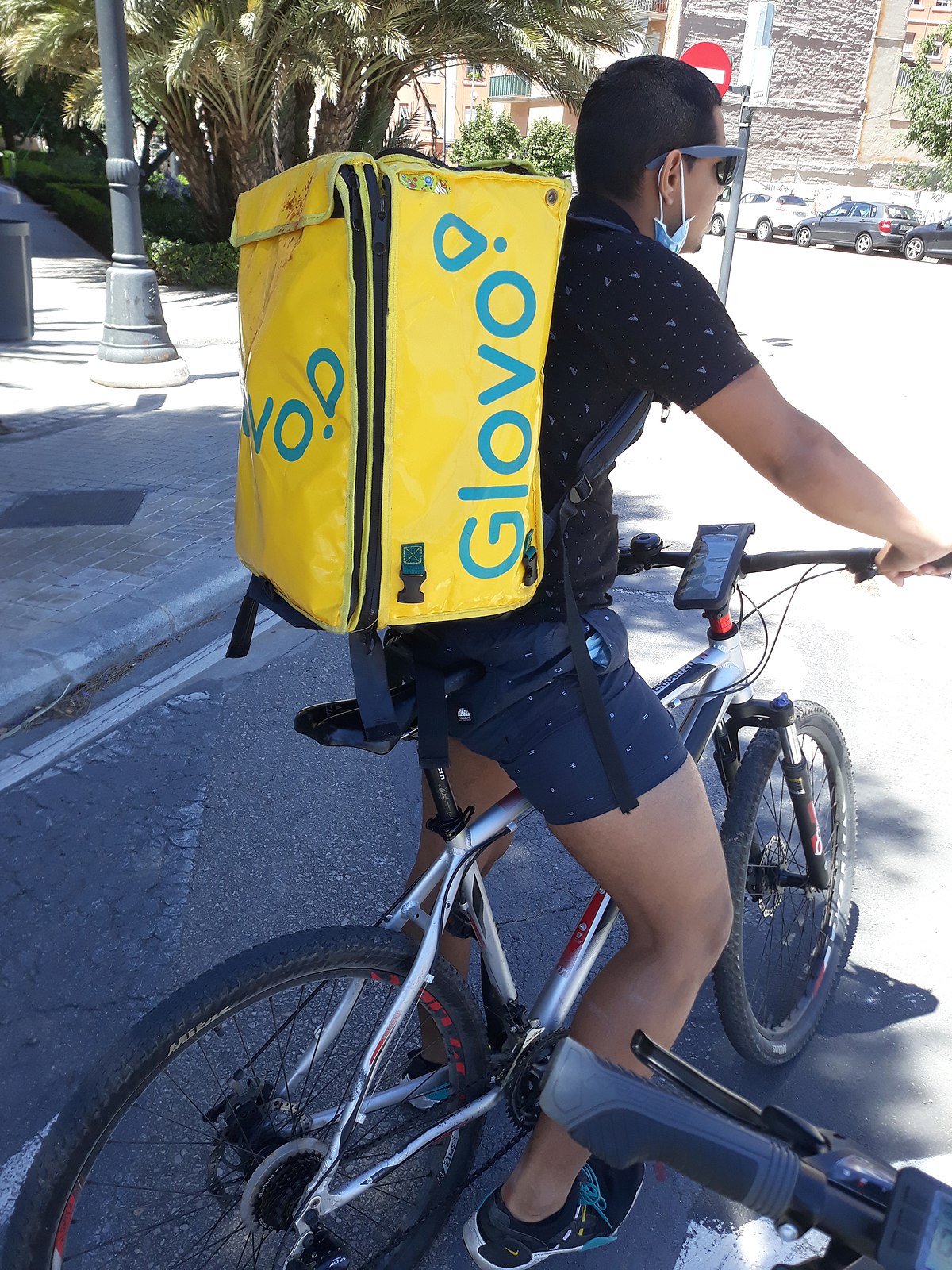 Presa Fabricación Viaje Glovo - Wikipedia, la enciclopedia libre