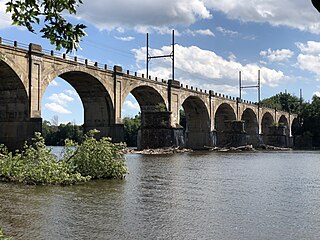 <span class="mw-page-title-main">West Trenton Railroad Bridge</span> Bridge in Mercer County, New Jersey