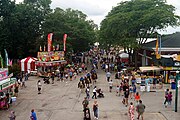 Main Street as viewed from the SkyGlider