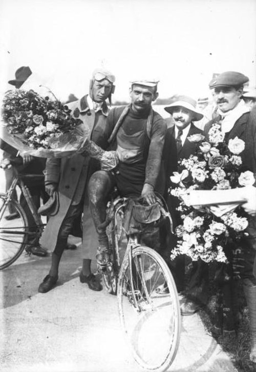 Garrigou at the 1913 Tour de France.