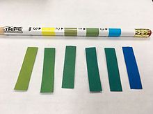 AD strips used to monitor the level of acetic acid and negative degradation, testing the level of "vinegar syndrome" AD strips.jpg