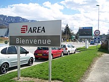 Fichier:AREA_Bienvenue_(A41_Aix_nord).JPG