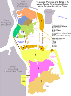 Municipalities and parishes of Macau