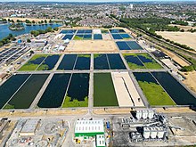 Aerial view of Coppermills Water Treatment Works Aerial view of Coppermills Water Treatment Works.jpg