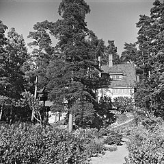 Ainola puutahan puolelta, 1940-1945, (d2005 167 6 116) Suomen valokuvataiteen museo.jpg