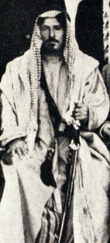 Sheikh Mithqal Pasha Al-Fayez, Jerusalem, 1933 Al Faiz.jpg