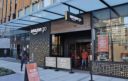 The first Amazon Go store