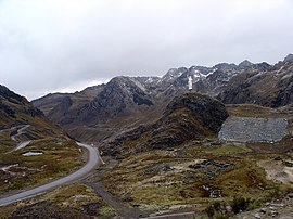 Andes Août 2007 - Col по пътя срещу Chavin.jpg