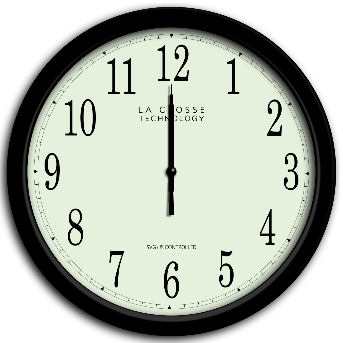 File Animated Analog Svg Clock Svg Wikimedia Commons