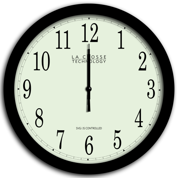 Download File:Animated analog SVG clock.svg - Wikimedia Commons