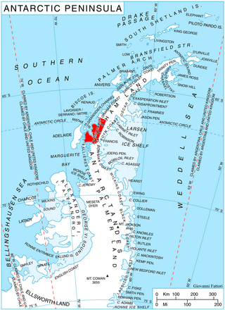 <span class="mw-page-title-main">Loubet Coast</span> Coast in Graham Land, Antarctica