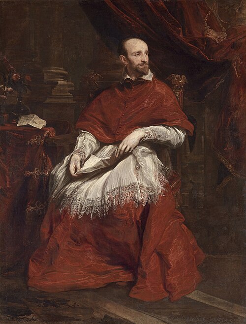 Cardinal Bentivoglio, by Anthony van Dyck (Palazzo Pitti).