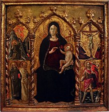 Madone à l’Enfant d’Arcangelo di Cola, env.1420