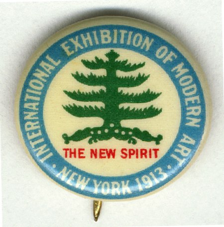 Armory show button,1913