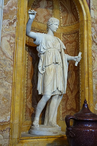 File:Artemis, Roman, 2nd century AD, after original from 4th century BC, marble - Galleria Borghese - Rome, Italy - DSC04739.jpg