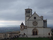 Front of the basilica.