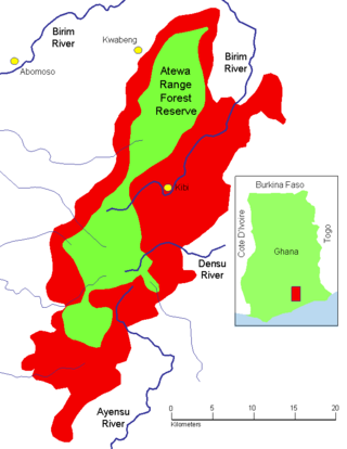 <span class="mw-page-title-main">Atewa Range Forest Reserve</span>