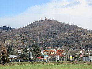 Auerberg seen from Auerbach.