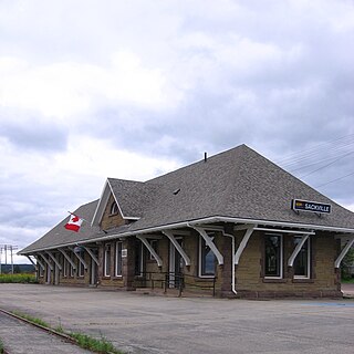 <span class="mw-page-title-main">Sackville station</span> Railway station in New Brunswick, Canada