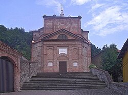 Skyline of Baldissero Canavese