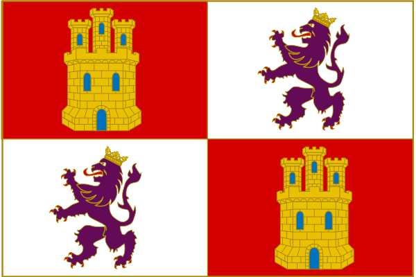 File:Bandera de Castilla y León (heráldica).svg